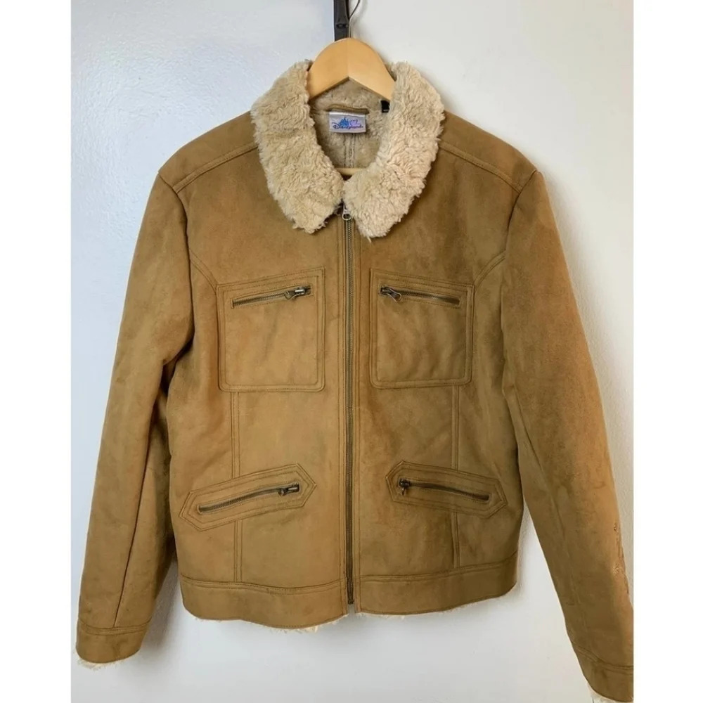 DISNEY Resorts Faux Suede Jacket NWT 😍 - Picture 5 of 13